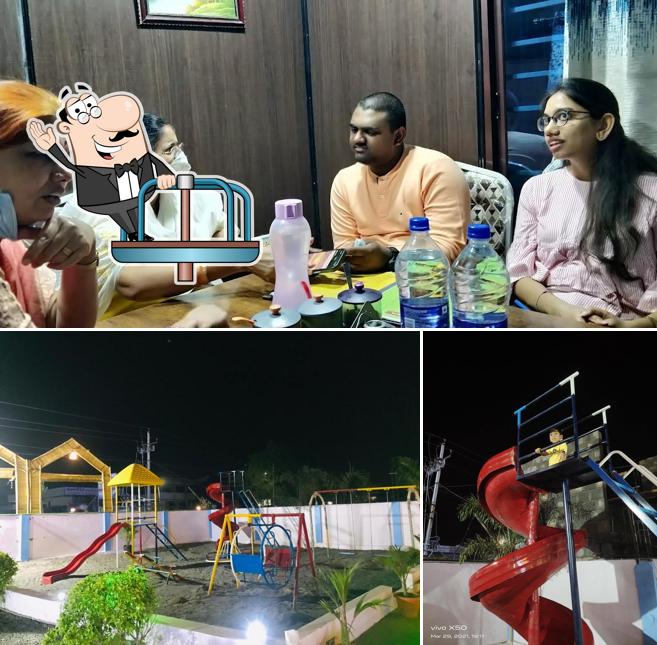 This is the picture showing play area and interior at Bangaram's Grand Family Restaurant