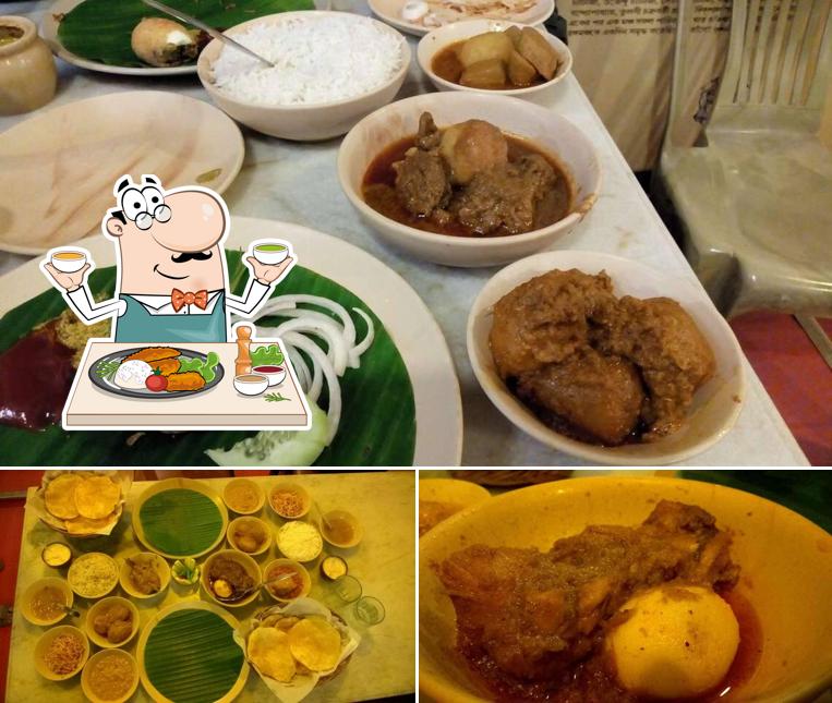 Meals at Bhojohori Manna