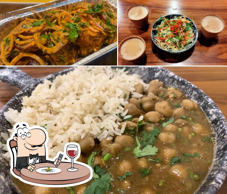 Food at DESII VIDDESHI CAFE