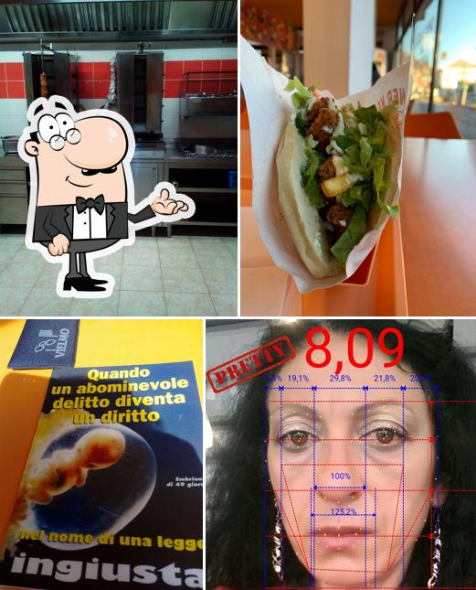 Gli interni di Asia Kebab