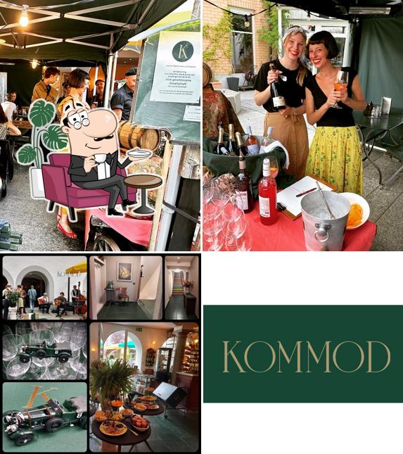 Gli interni di KOMMOD — Le Restaurant