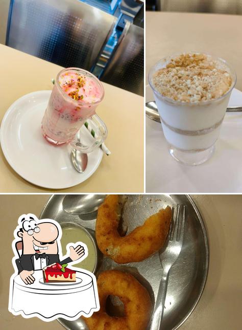 Navtara Veg Restaurant serves a range of sweet dishes