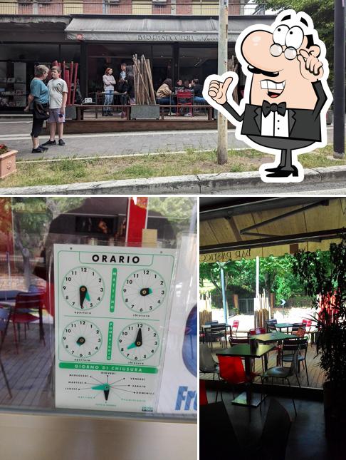 La interni e esterno del ristorante