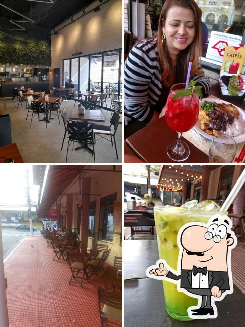 O interior do Pierê Bar e Cozinha