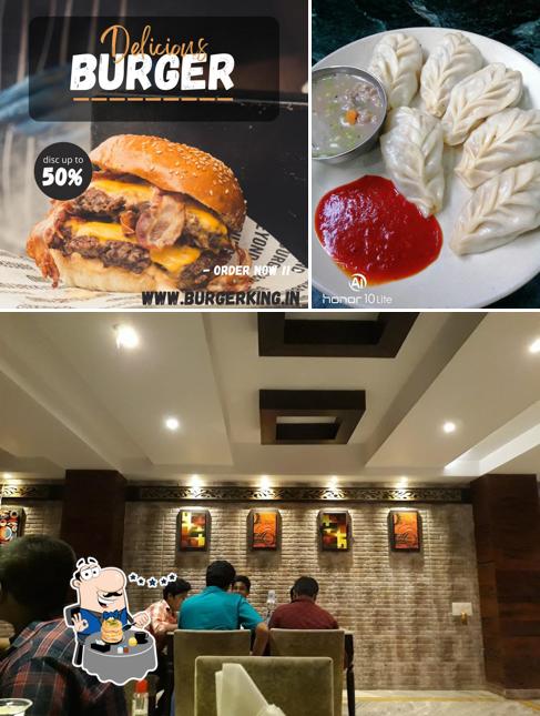 The restaurant's food and interior