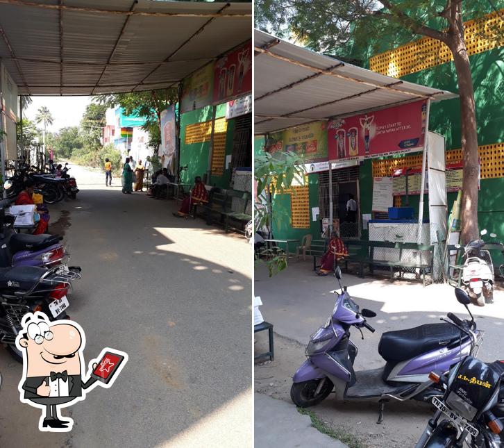 The exterior of DAKSHIN BHARAT AREA GOLDEN PALM CANTEEN