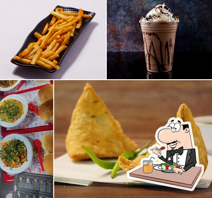 Chocolate mousse at MMV Mumbaiya Misal & Vadapav Kudasan