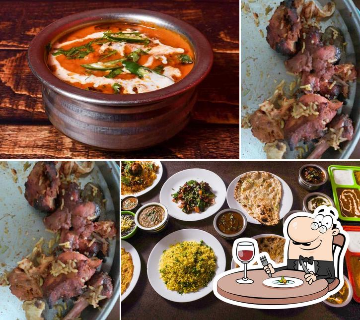 Food at Pahad Bhature