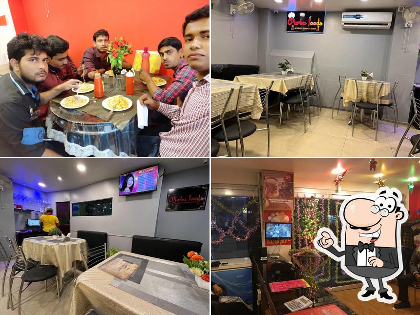 The interior of Purba Foods
