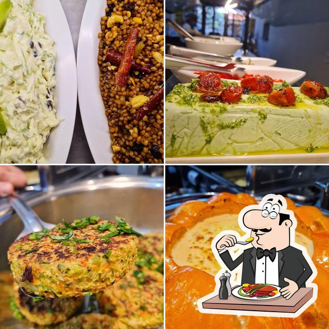 Comida em Restaurante Santa Fé