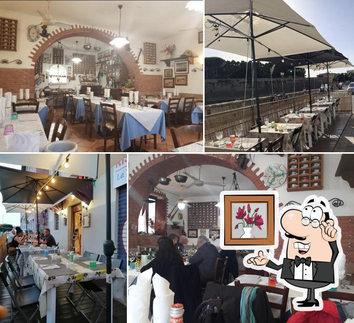 Siediti a un tavolo di Ristorante Vecchia Livorno di Baldacci Rossella