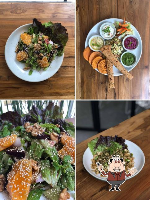 Meals at Pure & Sure Organic Cafe