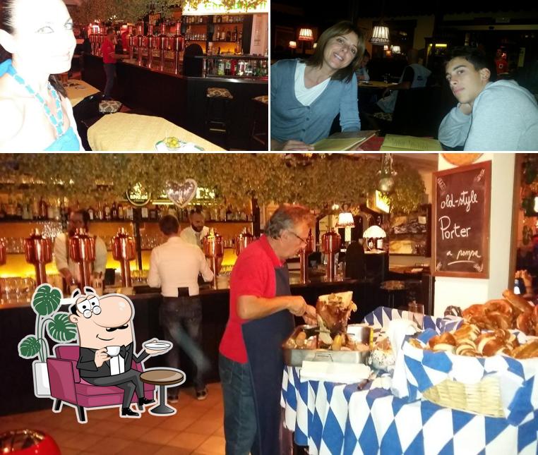 Gli interni di Birreria Edelweiss