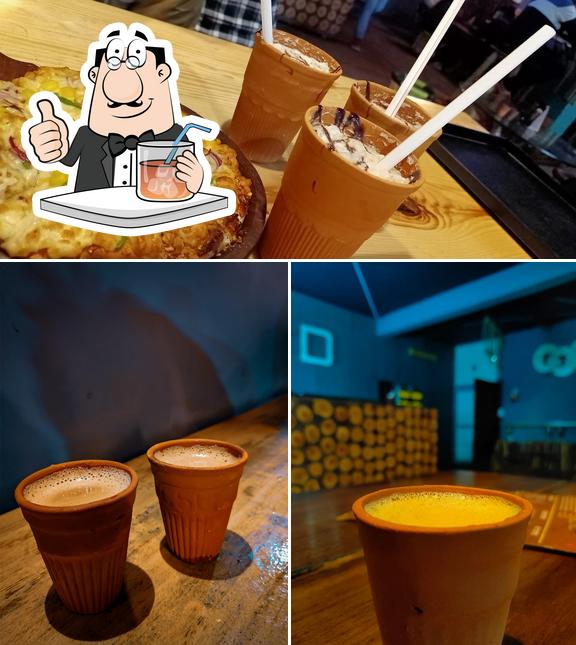 Try a drink from the menu