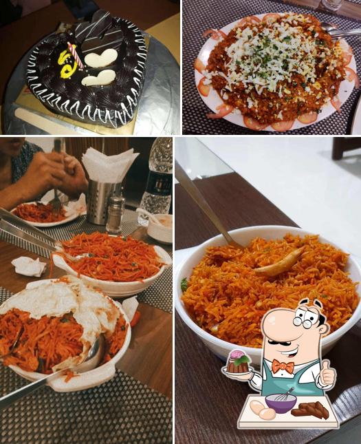 Hotel Sangrilla serves a number of sweet dishes