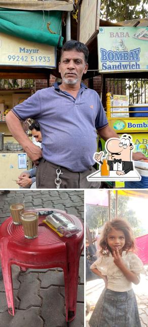 Jai Ambe Nashta House serves a range of drinks