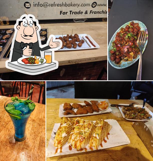 Meals at Refresh RESTRO CAFE