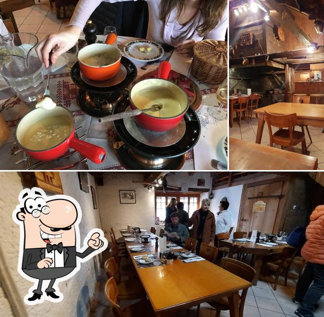 Siediti a un tavolo di Buvette Au Creux du feu (ouvert du 02.11 au 30.04)