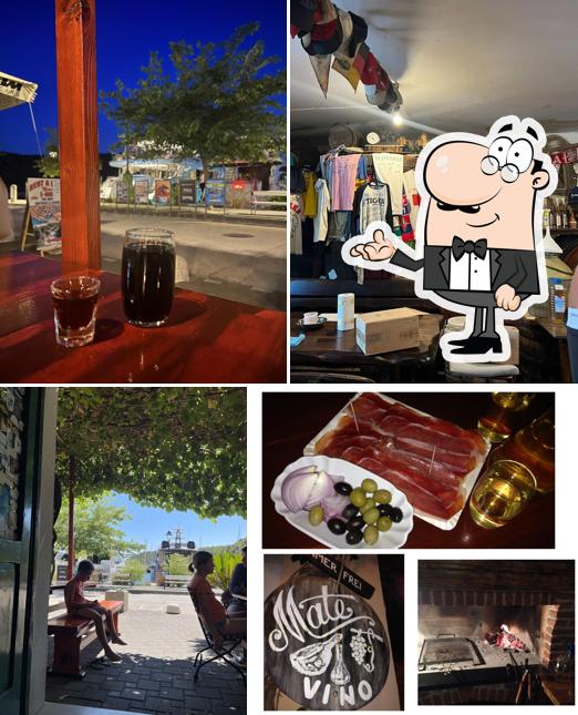 Dai un'occhiata agli interni di Mate Vino