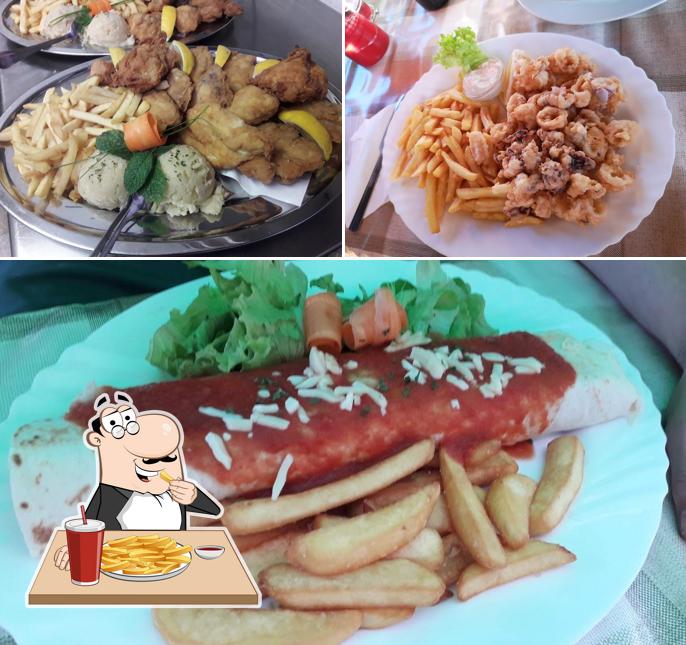 Patatine fritte al PRI MOSTU D.O.O. Ljubljana - Zalog