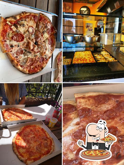 A Pizzeria Da Asporto, puoi prenderti una bella pizza