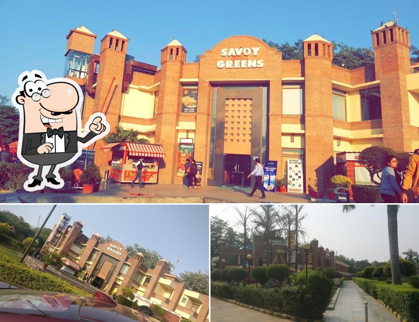 The exterior of Savoy Greens, Karnal