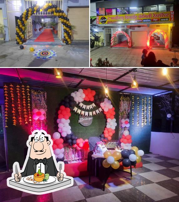 Among various things one can find food and exterior at THE BARBEQUE DELIGHT