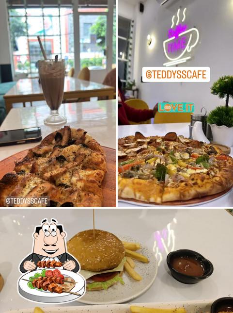 Food at Teddy's cafe