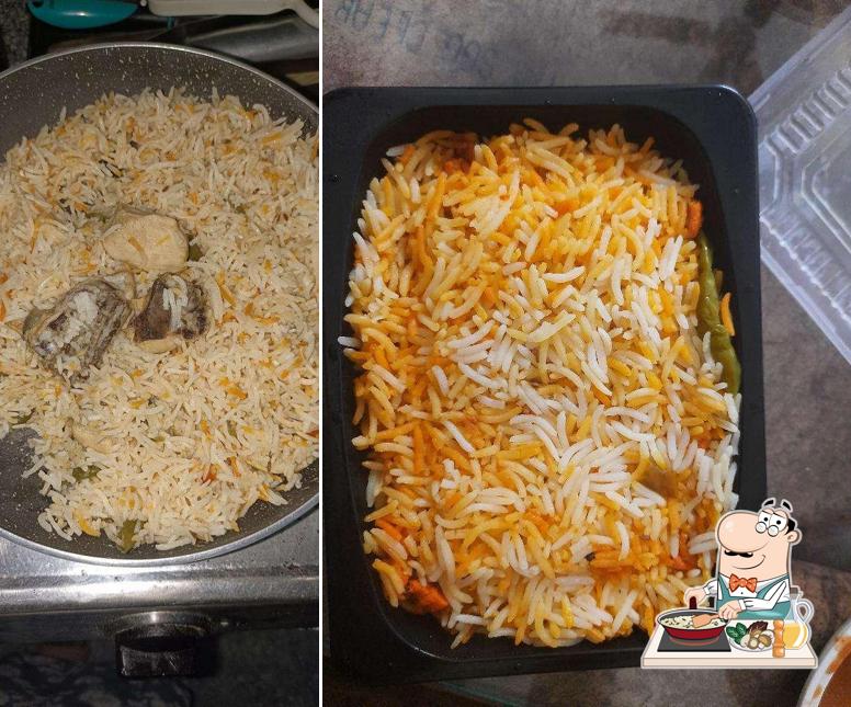 Fried rice at Al Noor Biryani Mahal