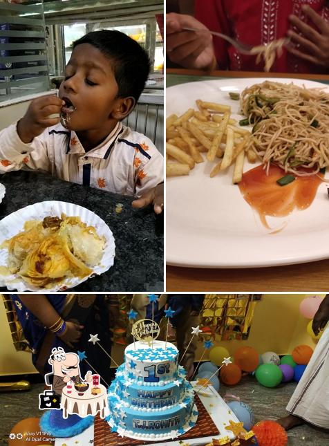 Meals at Bheemas Restaurant