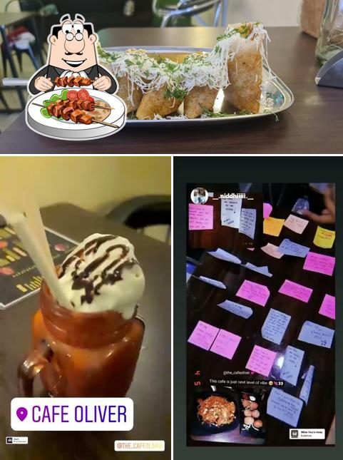 Food at Cafe Oliver