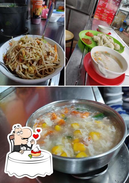 Order one of the sweet dishes