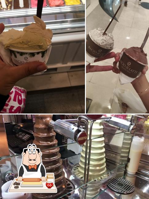 Não esqueça de experimentar uma sobremesa no Bacio di Latte - Shopping Conj Nacional