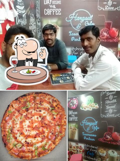 The picture of Hangout Cafe’s food and interior