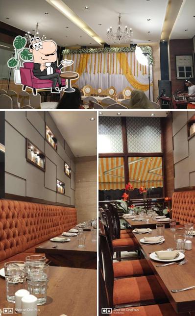 The interior of Jaffer Bhai's Delhi Darbar