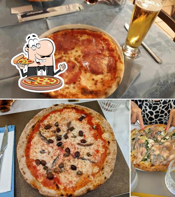 Scegli tra le molte varianti di pizza