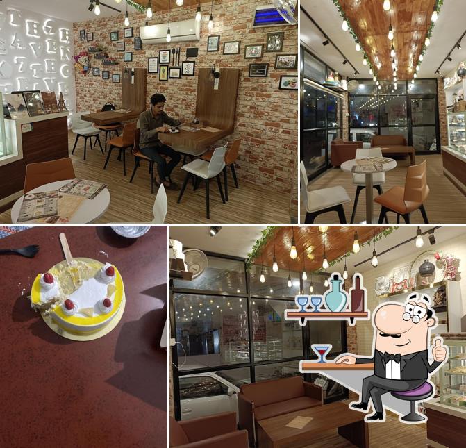 The interior of 7th Heaven