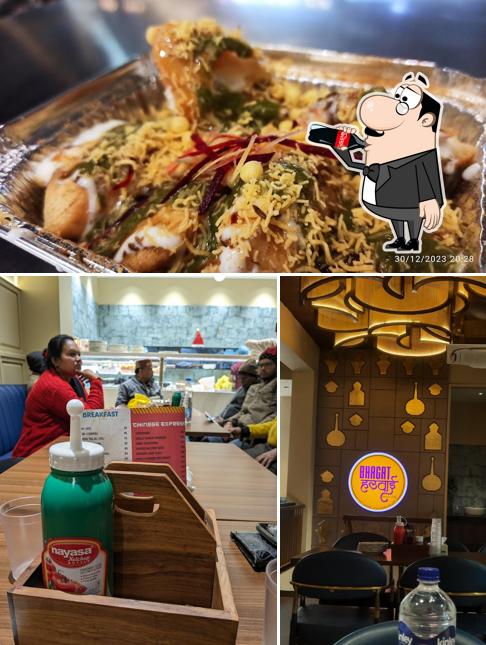 The photo of drink and food at BHAGAT HALWAI Avas Vikas