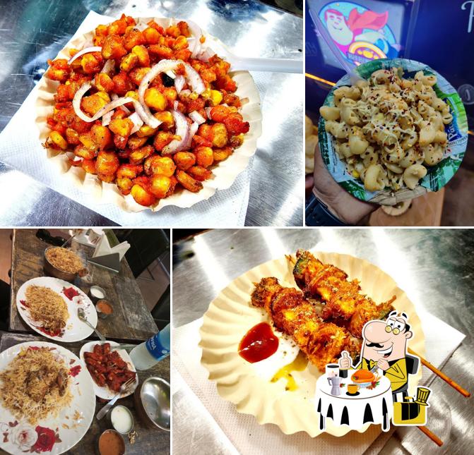 Food at Big Belly N' Chill