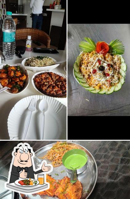 Food at Kikki's Cafe