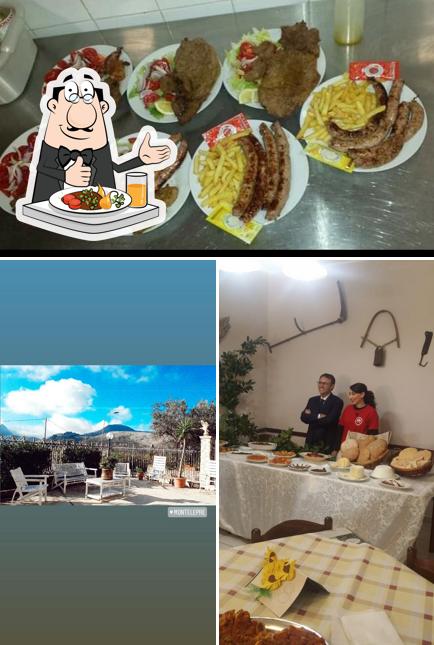 Tra le varie cose da TRATTORIA ALL'ANTICA TAVOLA si possono trovare la cibo e interni