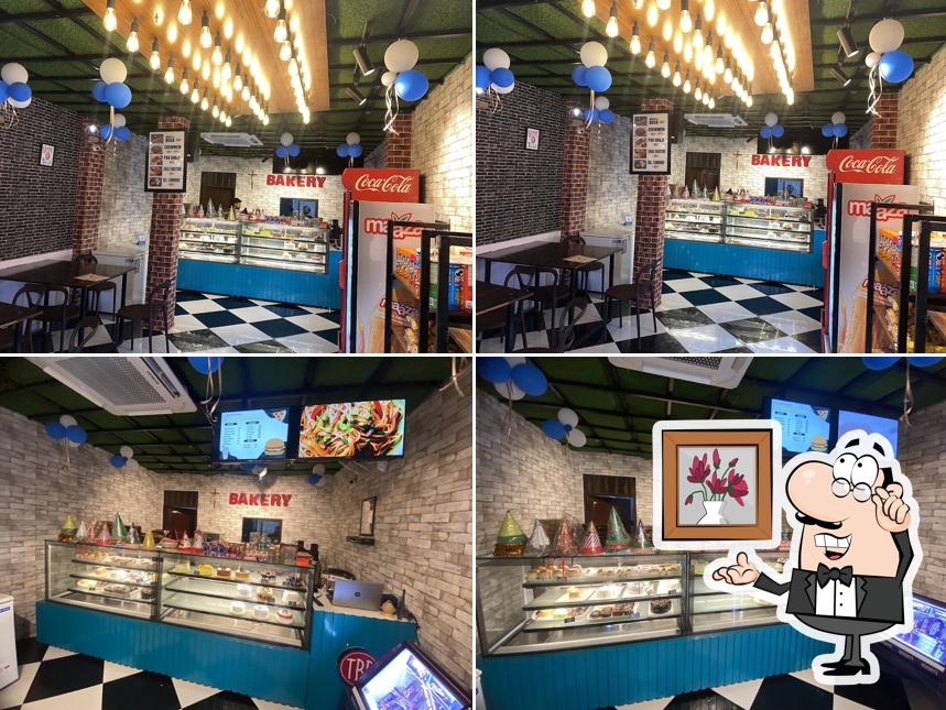 The interior of The Baines Bakery