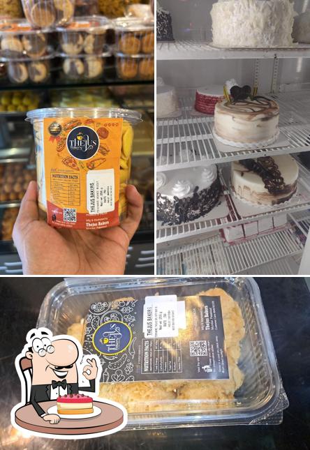 Cheesecake at Thejus Bakers