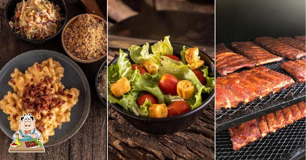 Costelas de porco em Vascoli’s BBQ