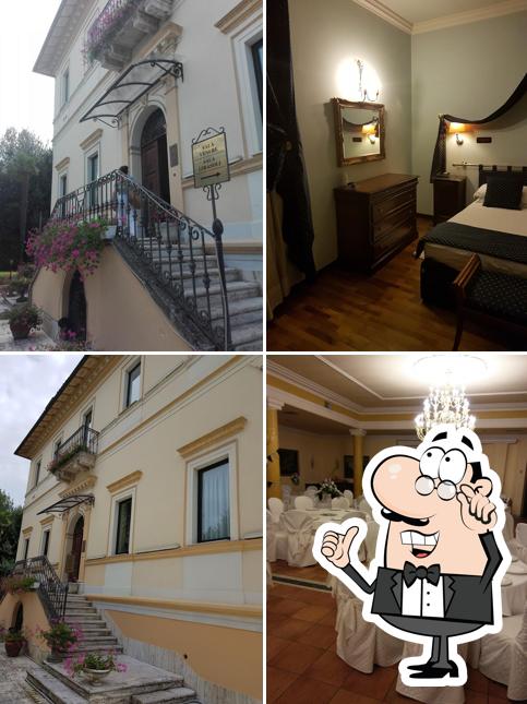 Dai un'occhiata agli interni di Villa Picena