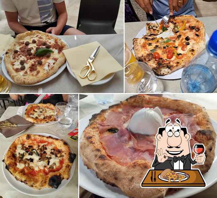 A Ristorante Al Dieci, puoi ordinare una bella pizza