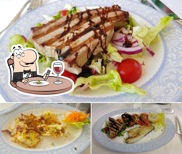 Platti al Ristorante Sabbia D'Oro