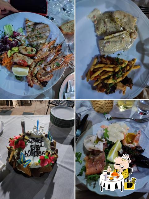 Cibo al Villa San Leonardo Ristorante B&B