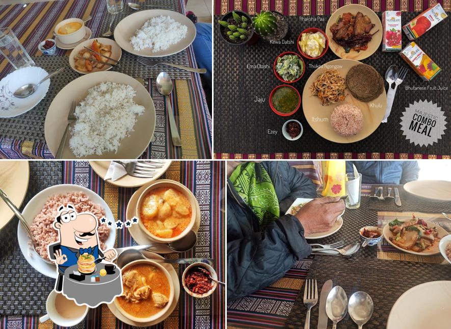 Food at Za Khang Authentic Bhutanese Restaurant