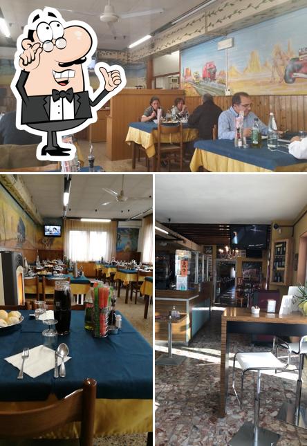 Gli interni di Bar Ristorante Albergo La Padana